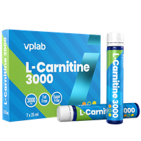 VPLAB L-Carnitine 3000 25ml pudelītes, 7 gab.