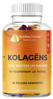 VESELĪBAS PIRAMĪDA Collagen jelly candies, 60 pcs.