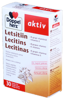 DOPPELHERZ Aktiv Lecithin capsules, 30 pcs.