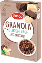 EMCO Granola Duo Chocolate pārslas, 340 g