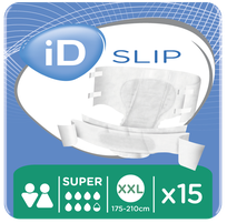 ID Slip Super XXL (175-210 cm) diapers, 15 pcs.