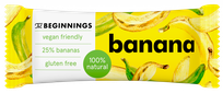 THE BEGINNINGS Banana bar, 40 g