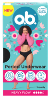 O.B. XL/XXL menstrual panties, 1 pcs.