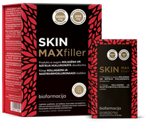 BIOFARMACIJA Skin MAXfiller kolagēns, 28 gab.