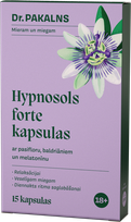 DR. PAKALNS Hypnosols Forte kapsulas, 15 gab.