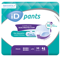 ID Pants Maxi M (80–115 cm) nappy pants, 10 pcs.