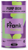 FRANK FRUITIES Pump Iron želejas konfektes, 80 gab.