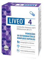 LIVEO  4 kapsulas, 7 gab.