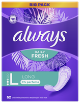 ALWAYS  Daily Liners Long ikdienas ieliktnīši, 52 gab.