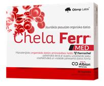 OLIMP LABS Chela-Ferr Med+ kapsulas, 30 gab.