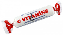C VITAMĪNS tabletes, 10 gab.