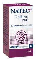 NATEO D Pro 4000 IU pilieni, 7.5 ml