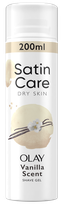 GILLETTE Satin Care Dry Skin Olay Vanilla Cashmere shaving gel, 200 ml