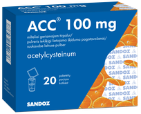 ACC 100 mg sachets, 20 pcs.