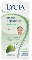 LYCIA Natural Touch для Лица восковые полоски для депиляции, 20 шт.