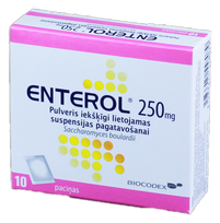 ENTEROL 250 mg for the preparation of oral suspension powder, 10 pcs.