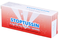 STOPTUSSIN 4 mg/100 mg tabletes, 20 gab.