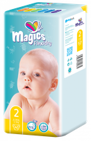 MAGICS Flexidry Mini 2 (4-8 kg) подгузники, 42 шт.
