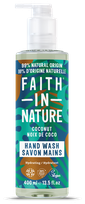 FAITH IN NATURE Coconut liquid soap, 400 ml