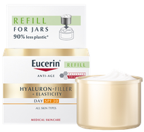 EUCERIN Hyaluron Filler + Elasticity, SPF 30, Refill крем для лица, 50 мл