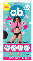 O.B. XS/S menstrual panties, 1 pcs.