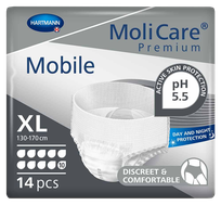 MOLICARE Mobile Premium nappy pants, 14 pcs.