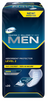 TENA Men Medium Level 2 uroloģiskie ieliktņi, 20 gab.