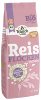BAUCK HOF цельнозерновые рисовые хлопья, 475 г