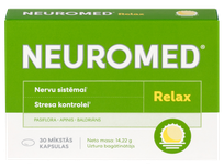 NEUROMED Relax mīkstās kapsulas, 30 gab.