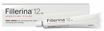 FILLERINA  12HA Grade 4 Nakts sejas krēms, 50 ml