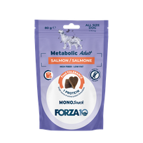 Monosnack Metabolic Adult Salmon, For Dogs treat, 80 g