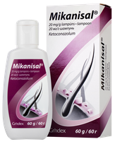 MIKANISAL 20 мг/г шампунь, 60 мл