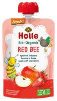 HOLLE Ābolu un zemeņu biezenis, 100 g