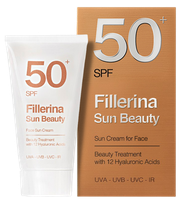 FILLERINA  Sun Beauty SPF 50+ saules aizsarglīdzeklis, 50 ml