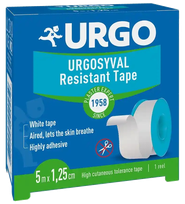 URGO  Syval 5 m x 1.25 cm fabric adhesive plaster roll, 1 pcs.