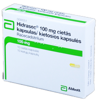 HIDRASEC 100 mg hard capsules, 10 pcs.