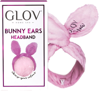 GLOV Bunny Ears Pink spa hair band, 1 pcs.