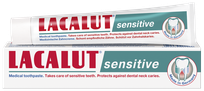 LACALUT Sensitive toothpaste, 75 ml