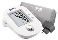 B.WELL PRO-33 + adapter upper arm blood pressure monitor, 1 pcs.