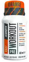 ICONFIT  L-Carnitine Shot Orange pudelīte, 60 ml