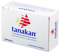 TANAKAN 40 mg apvalkotās tabletes, 90 gab.