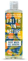 FAITH IN NATURE Grapefruit & Orange shower gel, 400 ml