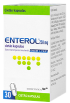 ENTEROL 250 mg hard capsules, 30 pcs.