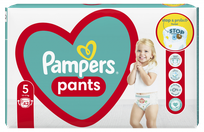 PAMPERS Maxi Pack 5 (12-17 kg) autiņbiksītes, 42 gab.