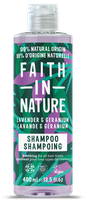 FAITH IN NATURE Lavender & Geranium shampoo, 400 ml