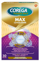COREGA Max Clean denture cleanser tablets, 30 pcs.