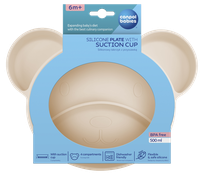 CANPOL BABIES Bear Creme šķīvis, 1 gab.