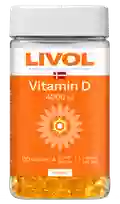 LIVOL  Extra Vitamin D 4000 IU capsules, 120 pcs.