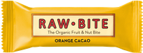 RAWBITE Organic Orange Cacao bar, 50 g