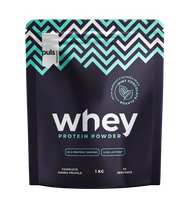 PULS NUTRITION Whey Protein Mint Chocolate Low Lactose pulveris, 1000 g